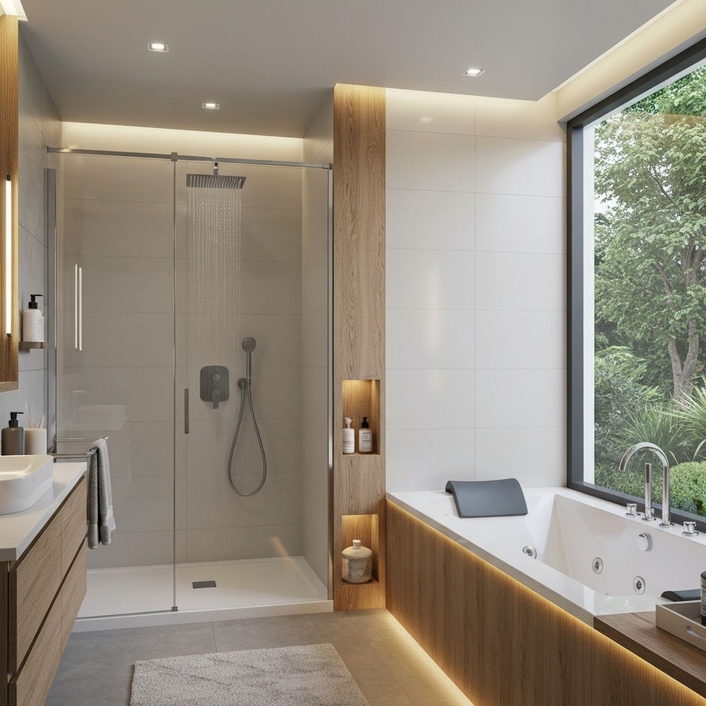 Contemporary bathroom
