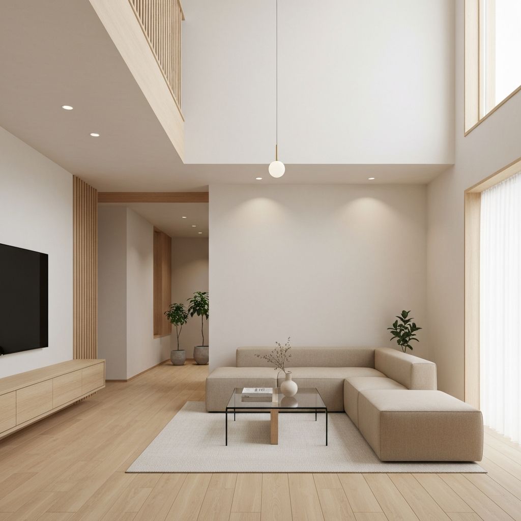 Minimalist living room